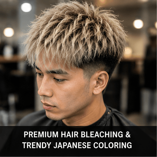 06 Premium Hair Bleaching Trendy Japanese Coloring